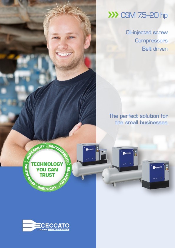 Ceccato CSM7.5 - 20HP Brochure