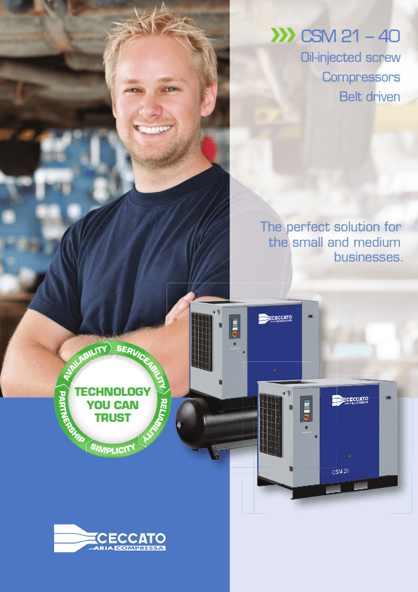 Ceccato CSM7.5 - 20HP Brochure